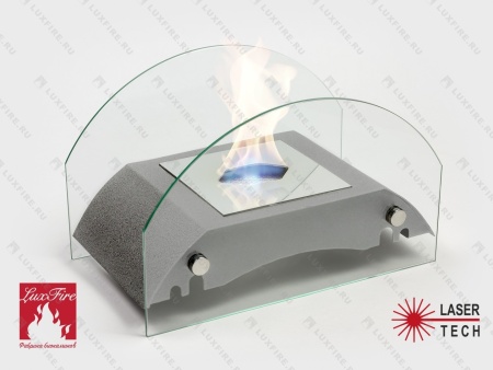 Настольный биокамин Lux Fire "Мост" S (серебро) по цене 12 342 руб.