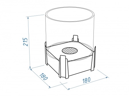 Биокамин настольный Lux Fire "ВДВ" М Биокамин настольный Lux Fire "ВДВ" М по цене 14 030 руб.