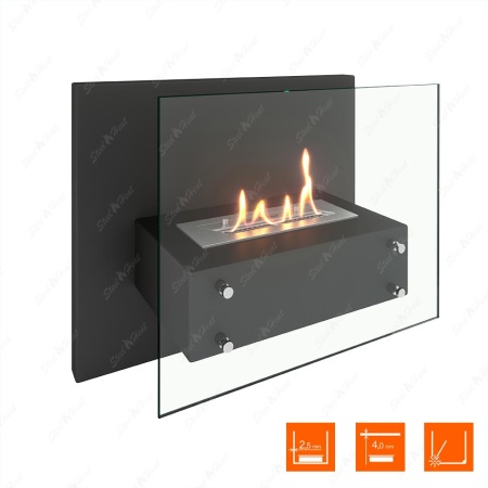 Биокамин SteelHeat LINKOR 600 стекло по цене 31 700 руб.