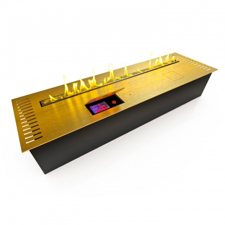 Автоматический биокамин ZeFire M 1000 латунный по цене 315 000 руб.