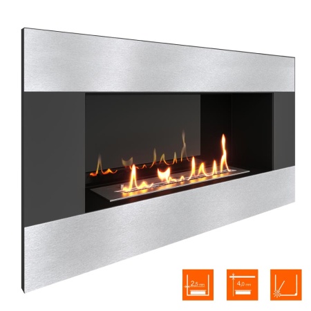 Биокамин SteelHeat GRAND-H 900 XL стемалит по цене 35 216 руб.