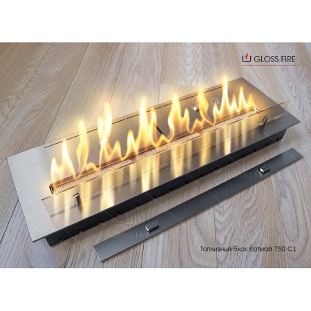 Биокамин Gloss Fire Катмай 600 - С1 по цене 66 300 руб.