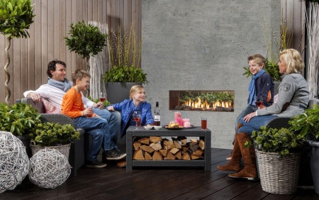 Газовый уличный камин Faber The Mood Газовый уличный камин Faber The Mood