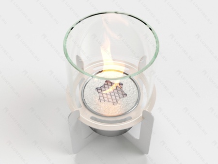 Настольный биокамин Lux Fire "Омега" (белый) Настольный биокамин Lux Fire "Омега" (белый) по цене 9 196 руб.