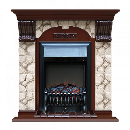 Арочный Карелия (красное дерево)+Fobos Black