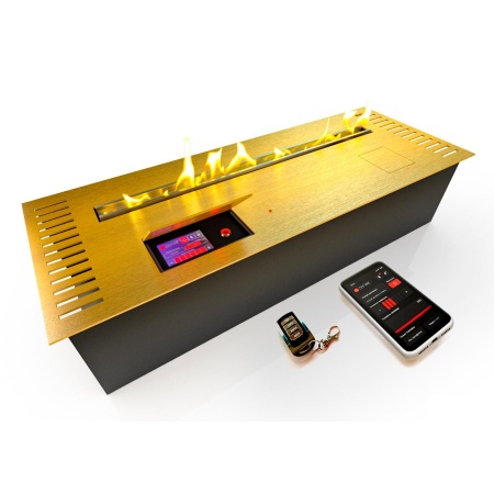 Автоматический биокамин ZeFire M 800 латунный по цене 255 000 руб.